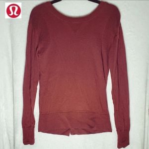 Knit Sweater Cross Back